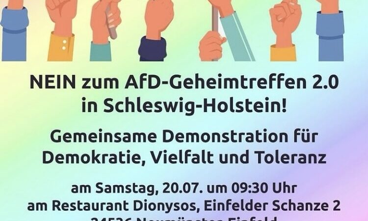 NEIN zum AfD Geheimtreffen!