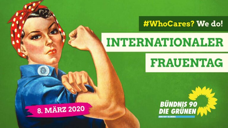 8.März 2020 – GRÜNE zum Internationalen Frauentag