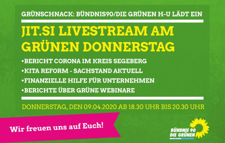 Grünschnack am Gründonnerstag mit Grüne Henstedt-Ulzburg