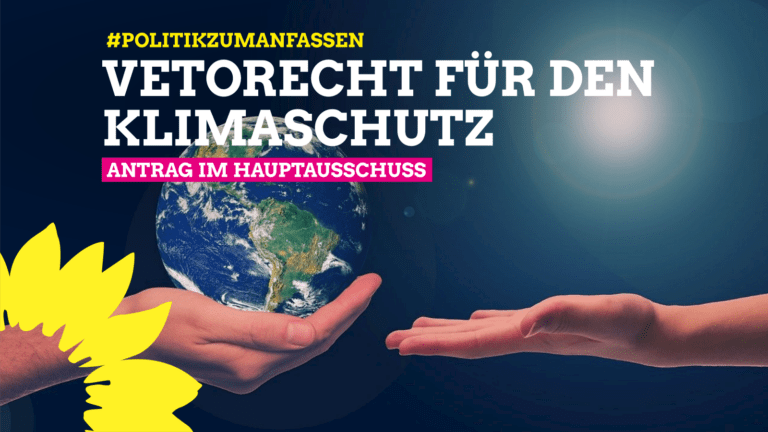 Henstedt-Ulzburger GRÜNE fordern Vetorecht für den Klimaschutz