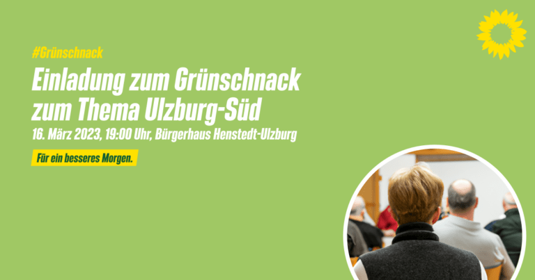 Lasst uns schnacken – in Ulzburg-Süd gibt es für uns einige Themen.