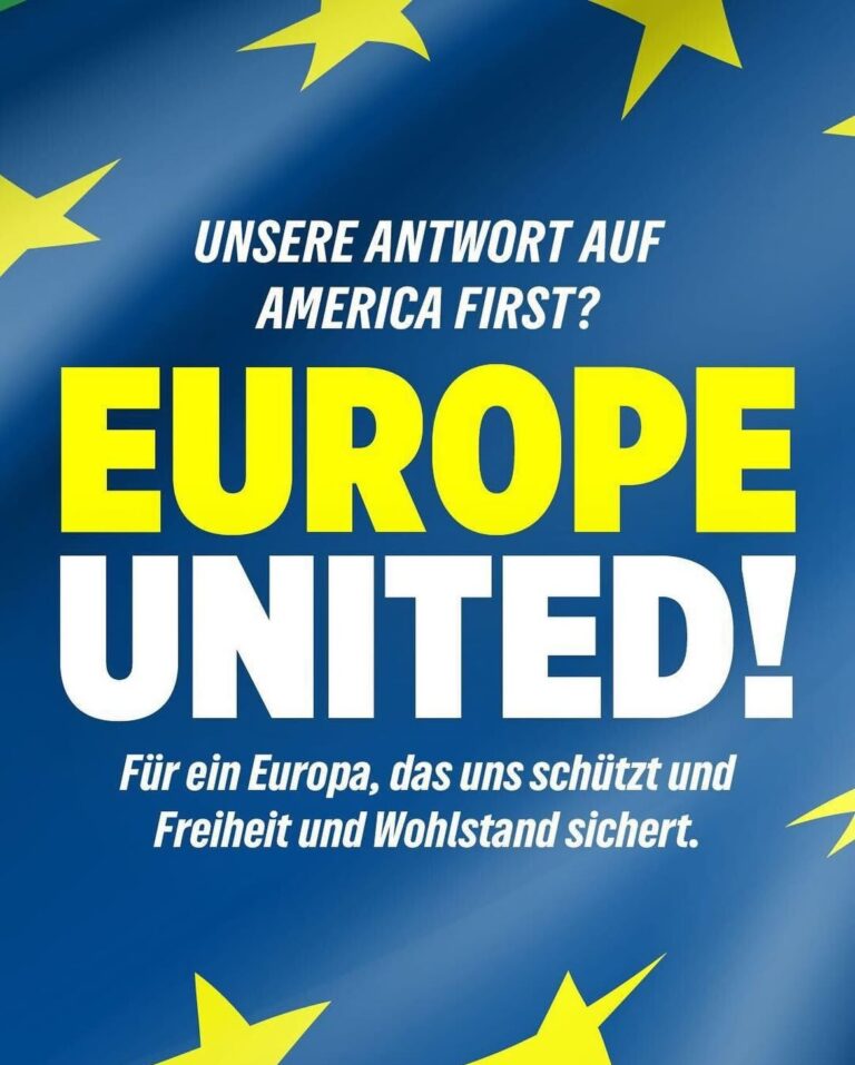 Unsere Antwort auf Trumps America First: Europe United 🌍