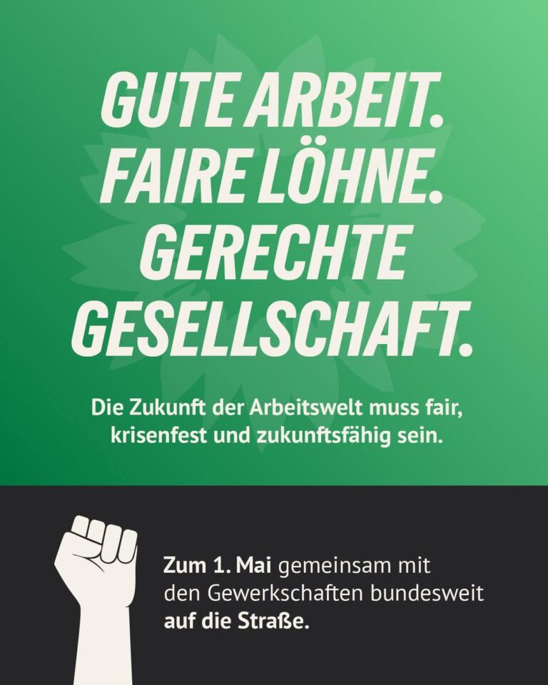 Solidarität zum ersten Mai
